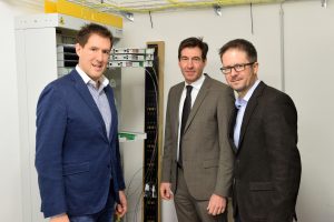 Rund um das Fürstenberg Gymnasium in Donaueschingen ist das Glasfasernetz in Betrieb, ebenso im St. Georgener Stadtteil Peterzell