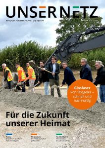 Titelbild Unser Netz von einem symbolischen Spatenstich